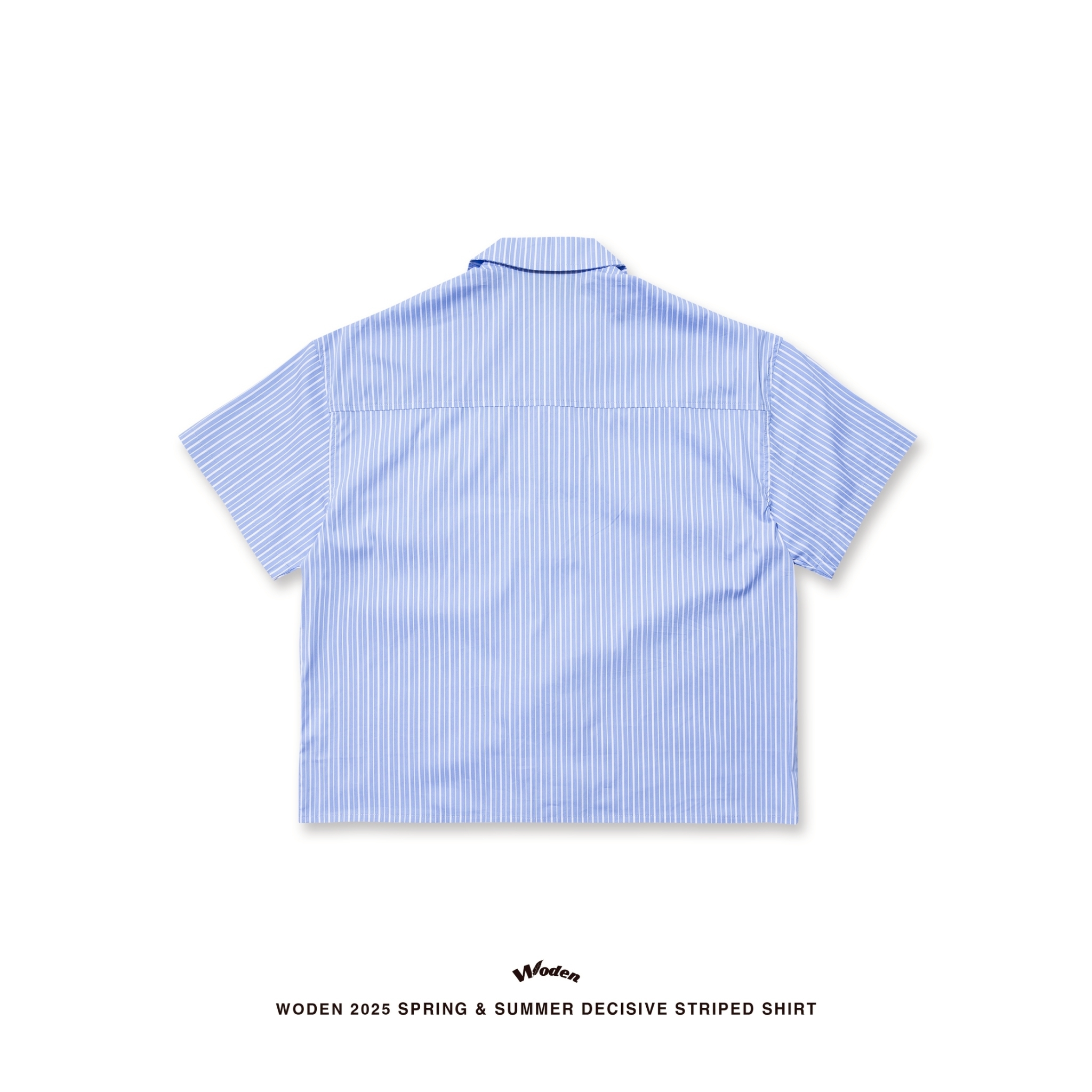 WODEN 2025 Spring & Summer 062 Decisive Striped Shirt