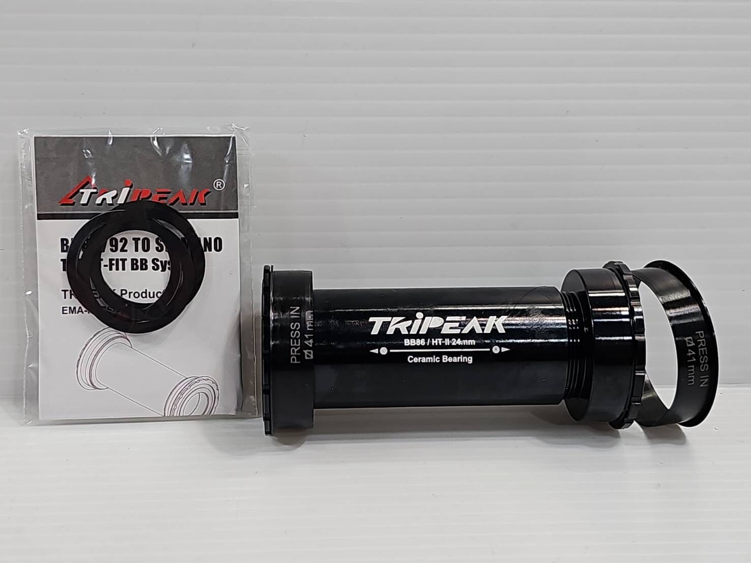 Tripeak BB86/92 對鎖式 陶瓷BB  BB86/92 TO SHIMANO 24mm 陶瓷BB G5陶瓷培林