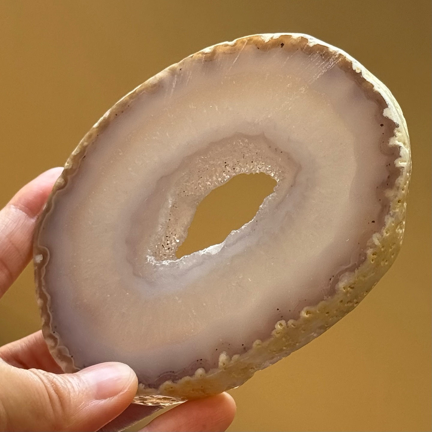 [原石] 瑪瑙片 約 100x80x11mm