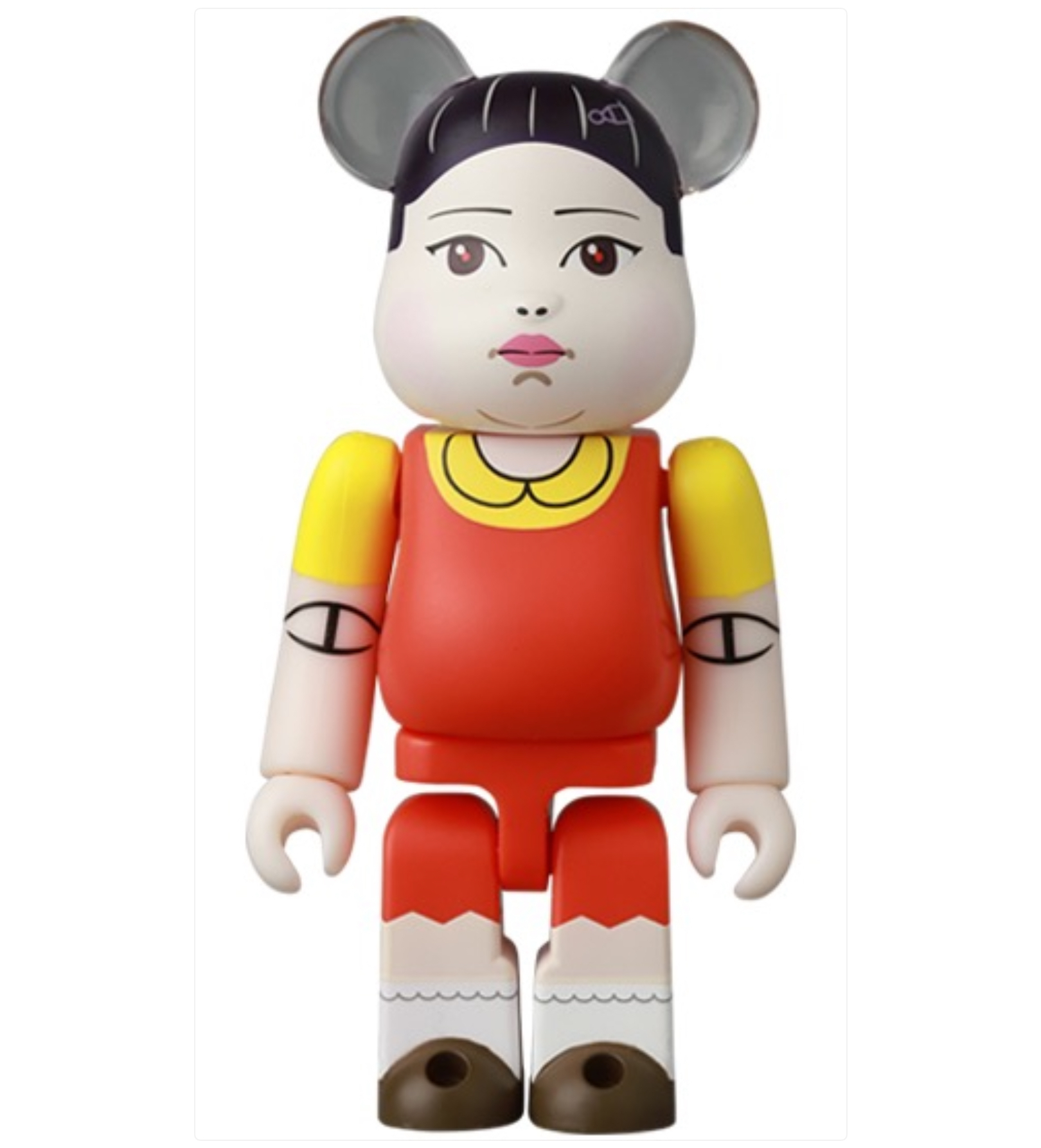 BEARBRICK 100% SERIES 44 HORROR Squid Game 木頭女