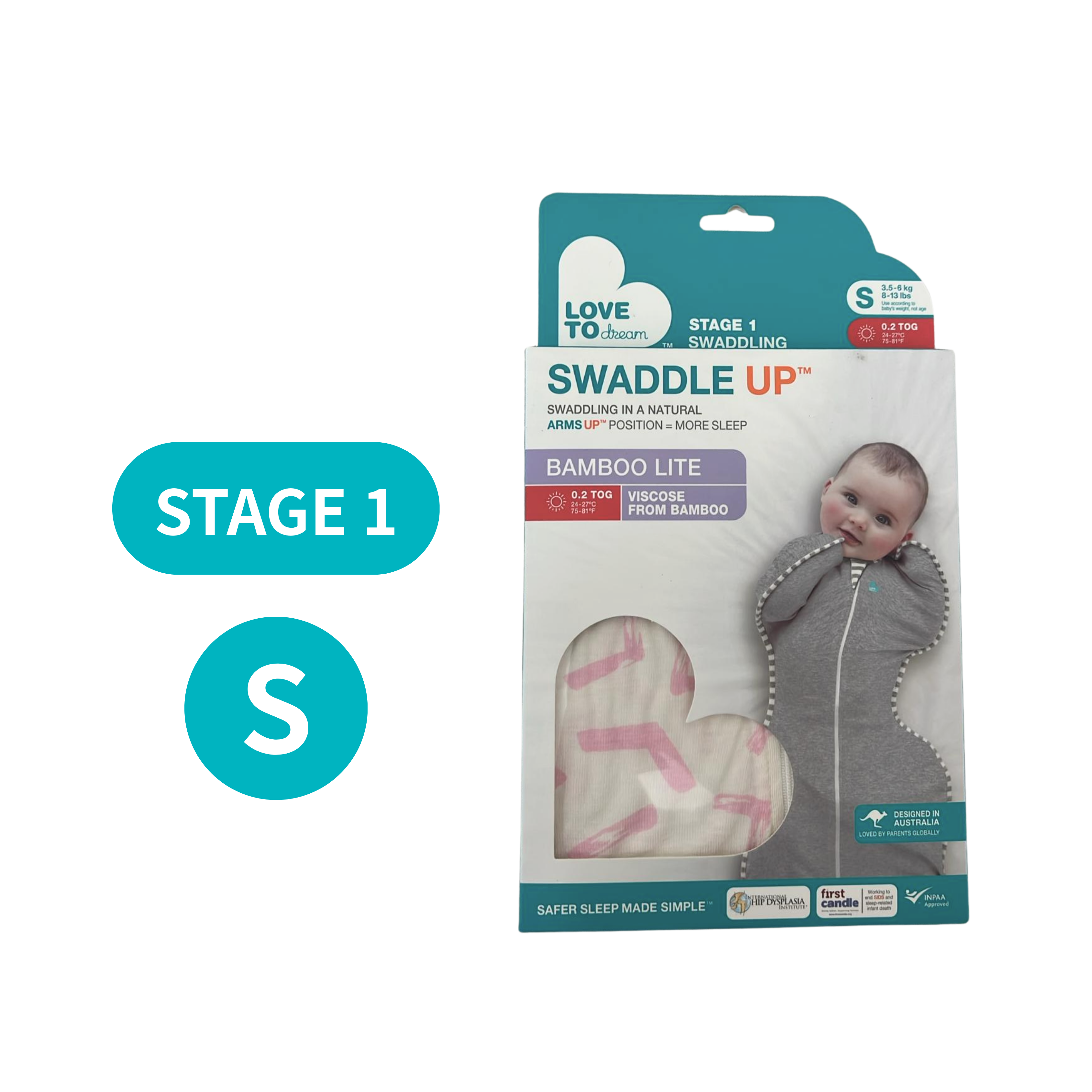 Love To Dream | 竹纖維輕薄版蝶型包巾  0.2 TOG(第一階段) S碼