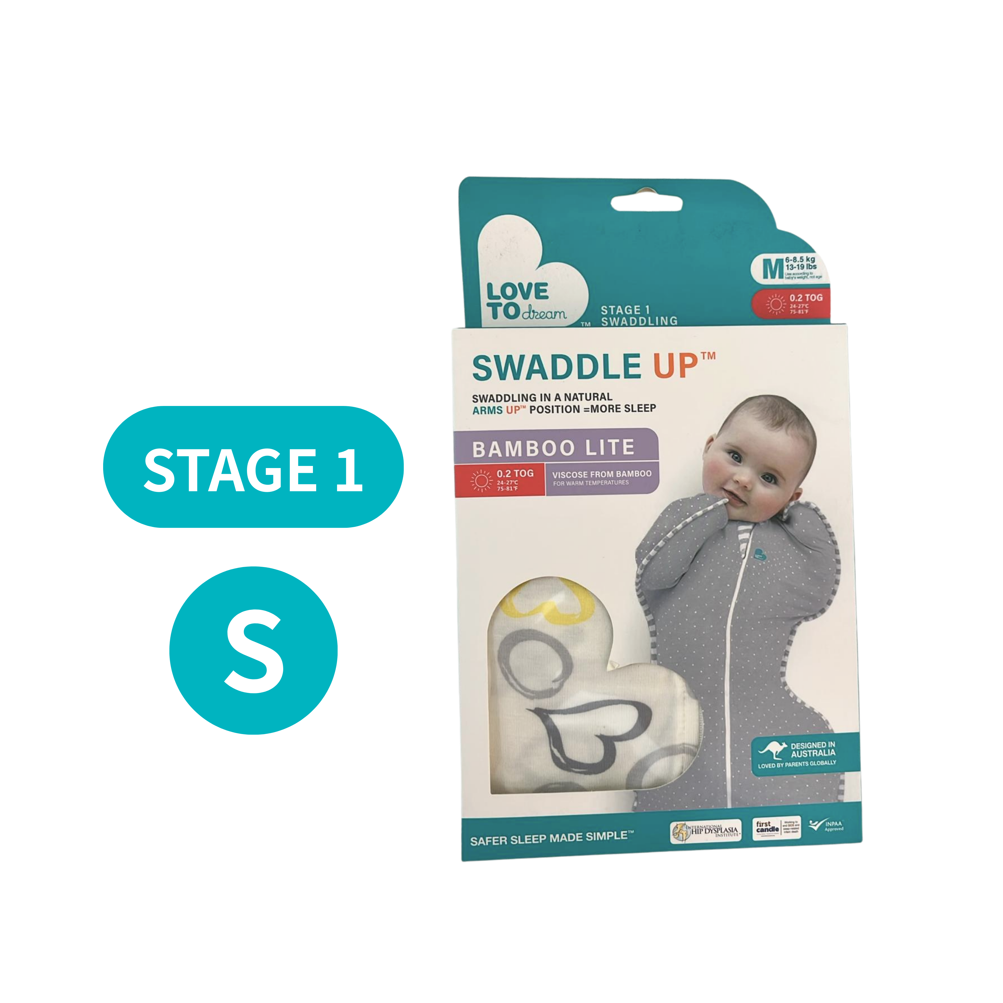 Love To Dream | 竹纖維輕薄版蝶型包巾  0.2 TOG(第一階段) S碼