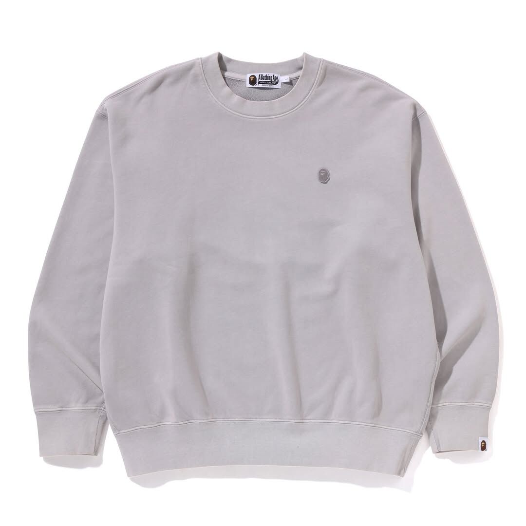 BAPE 2025 刺繡小標水洗大學T (3色)