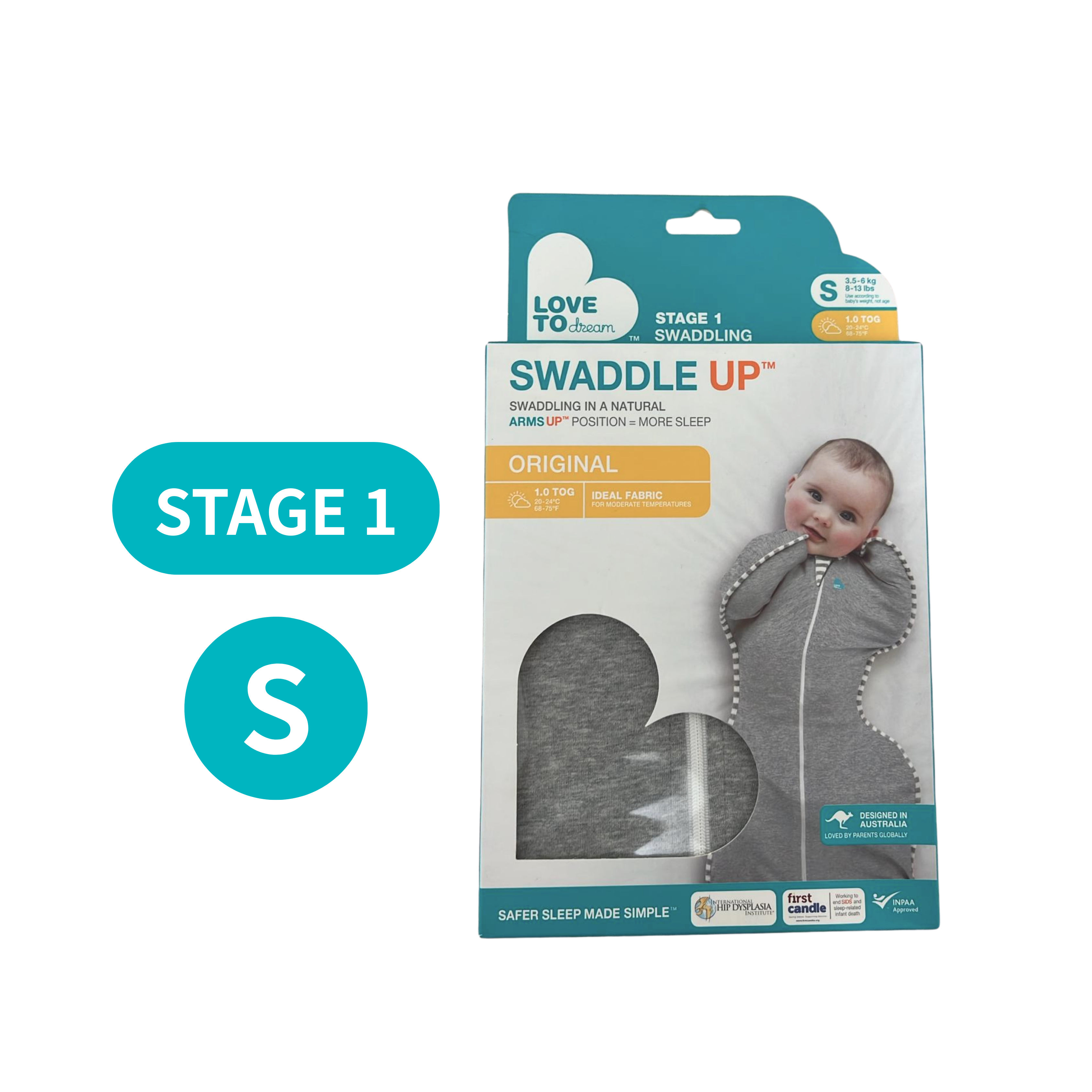 Love To Dream | 蝶型包巾(第一階段) 1.0TOG 灰色