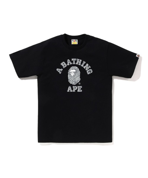 2025AW A BATHING APE BAPE WILD LEOPARD PATTERN COLLEGE TEE 豹紋 迷彩 短袖 短T 2色 現貨 1L80110039