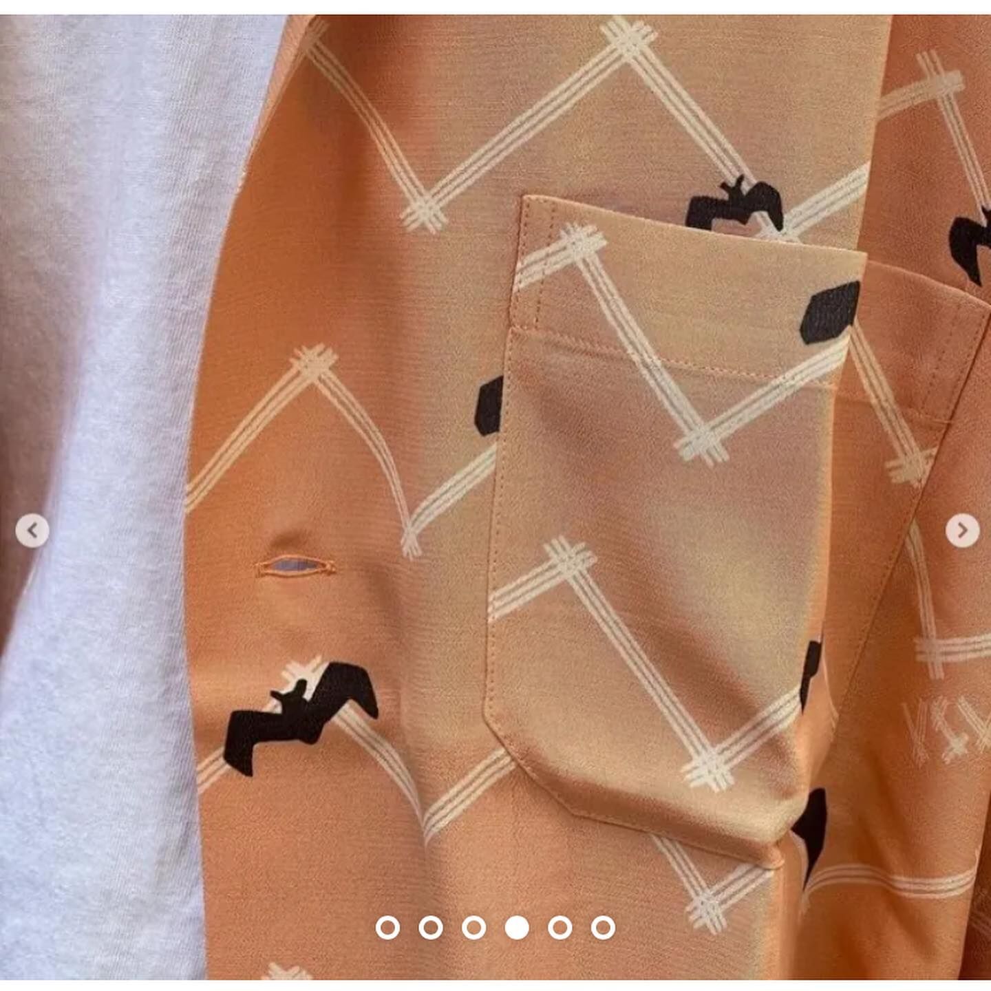 LAST PCS RE-STOCK: VISVIM COPA SHIRT S/S BATS - PINK SIZE 4 PRE ORDER ITEM (預訂中)