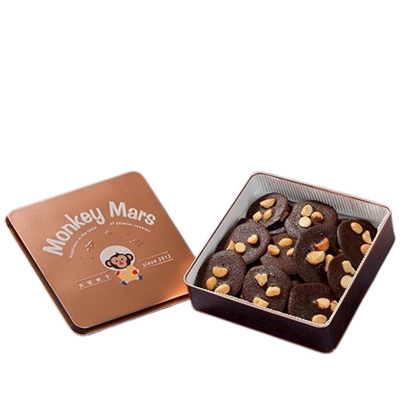 台灣 火星猴子 夏威夷豆可可脆片 (淨重200g±5g) (EXP:出廠後120天)