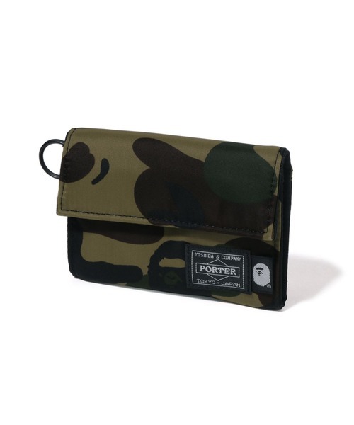 2025AW A BATHING APE BAPE PORTER 1ST CAMO WALLET 聯名 迷彩 錢包 皮夾 短夾 現貨 1L73-190-902