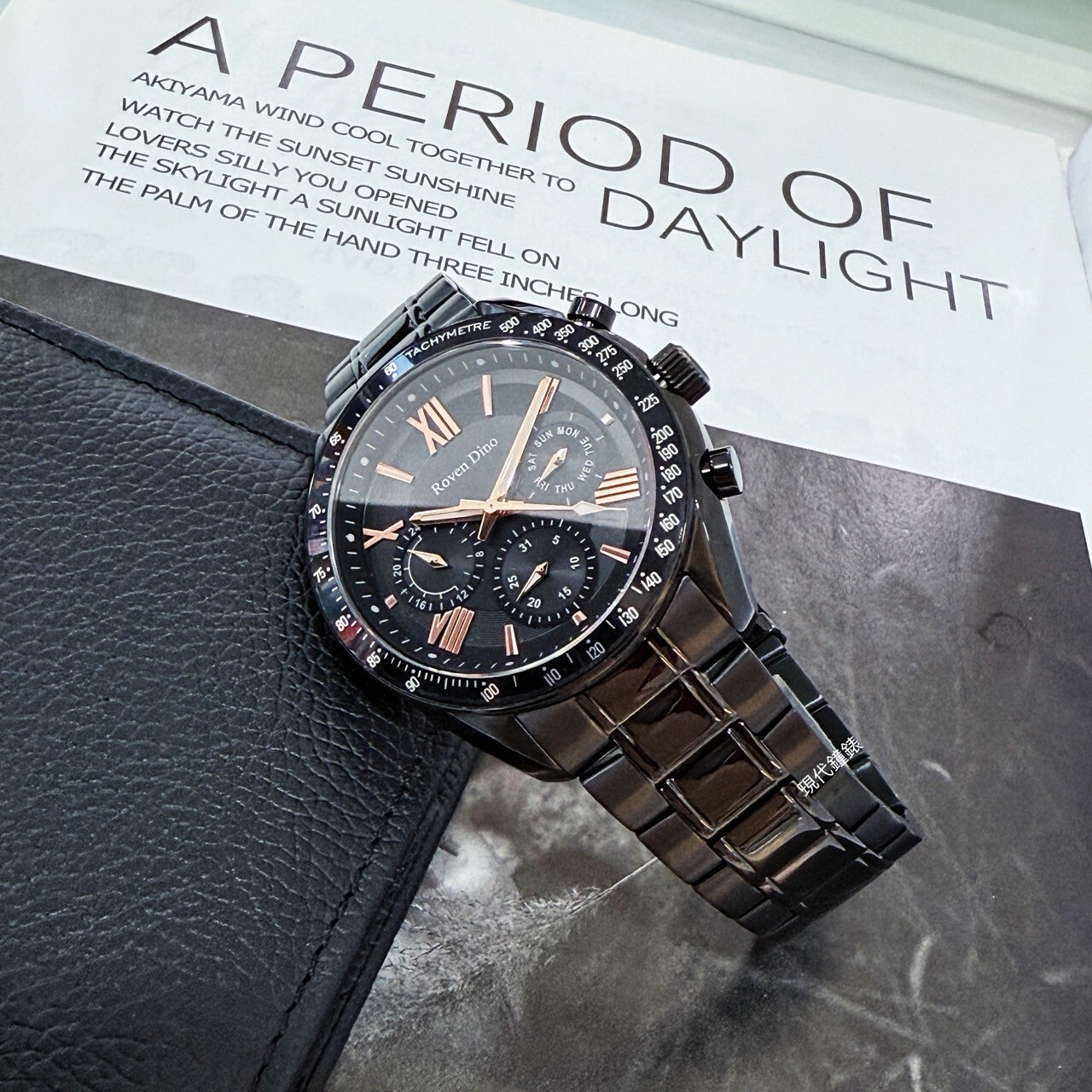 【Roven Dino 羅梵迪諾】極致典藏時尚腕錶RD6121B 42mm 現代鐘錶