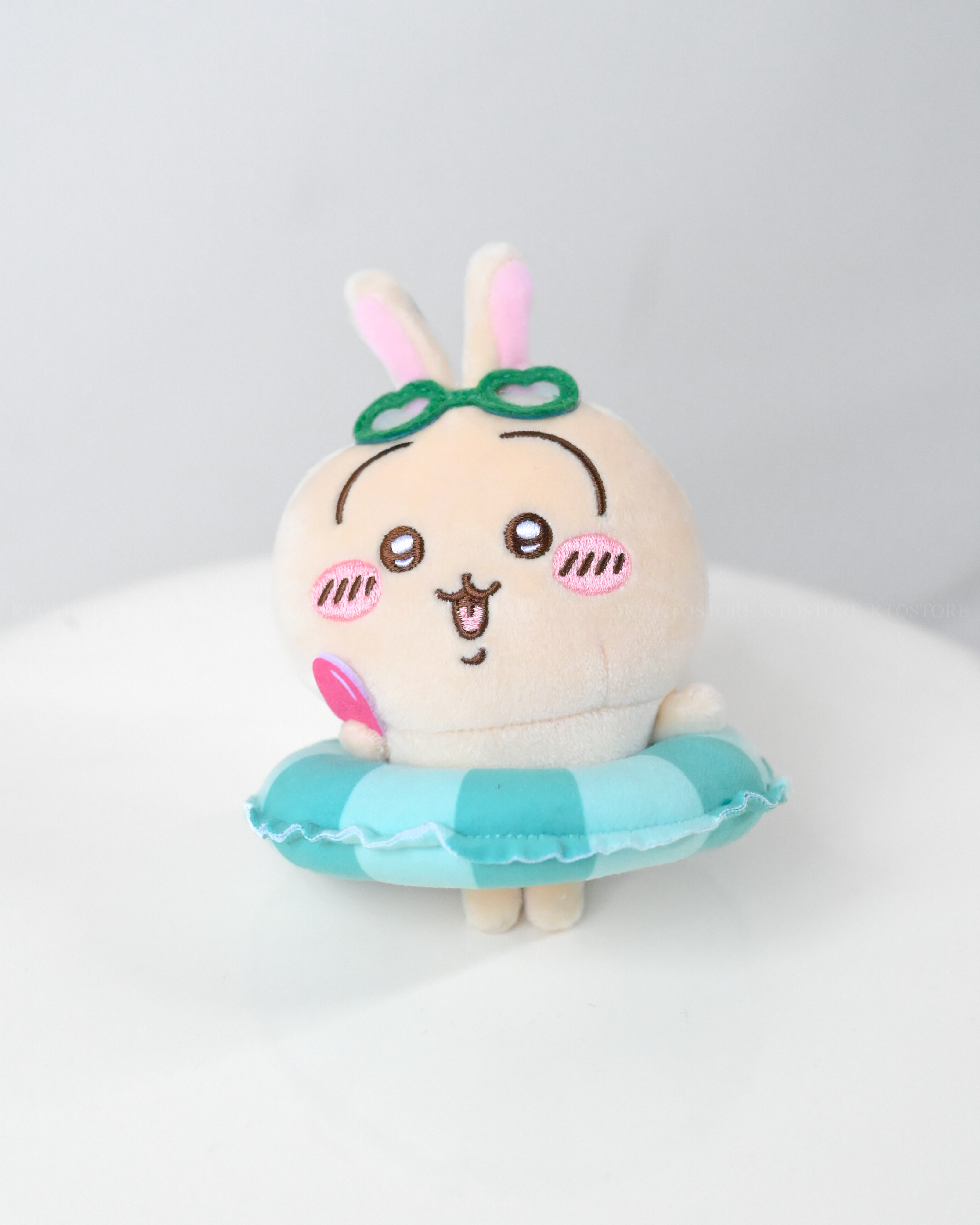 KTQ STORE ‧ Miniso X chiikawa 吉伊卡哇 酷暑夏日主題 泳圈吊飾 娃娃 共7款