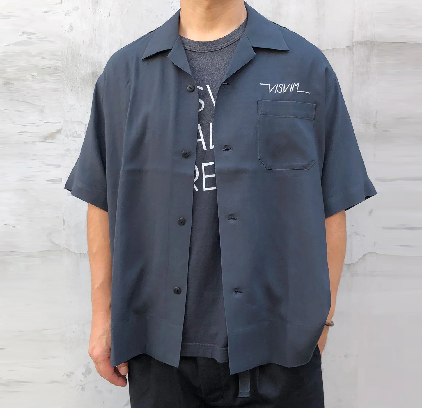 8/19 RELEASE: VISVIM 2025 A/W COPA SHIRT S/S - BLACK PRE ORDER ITEM (預訂中)