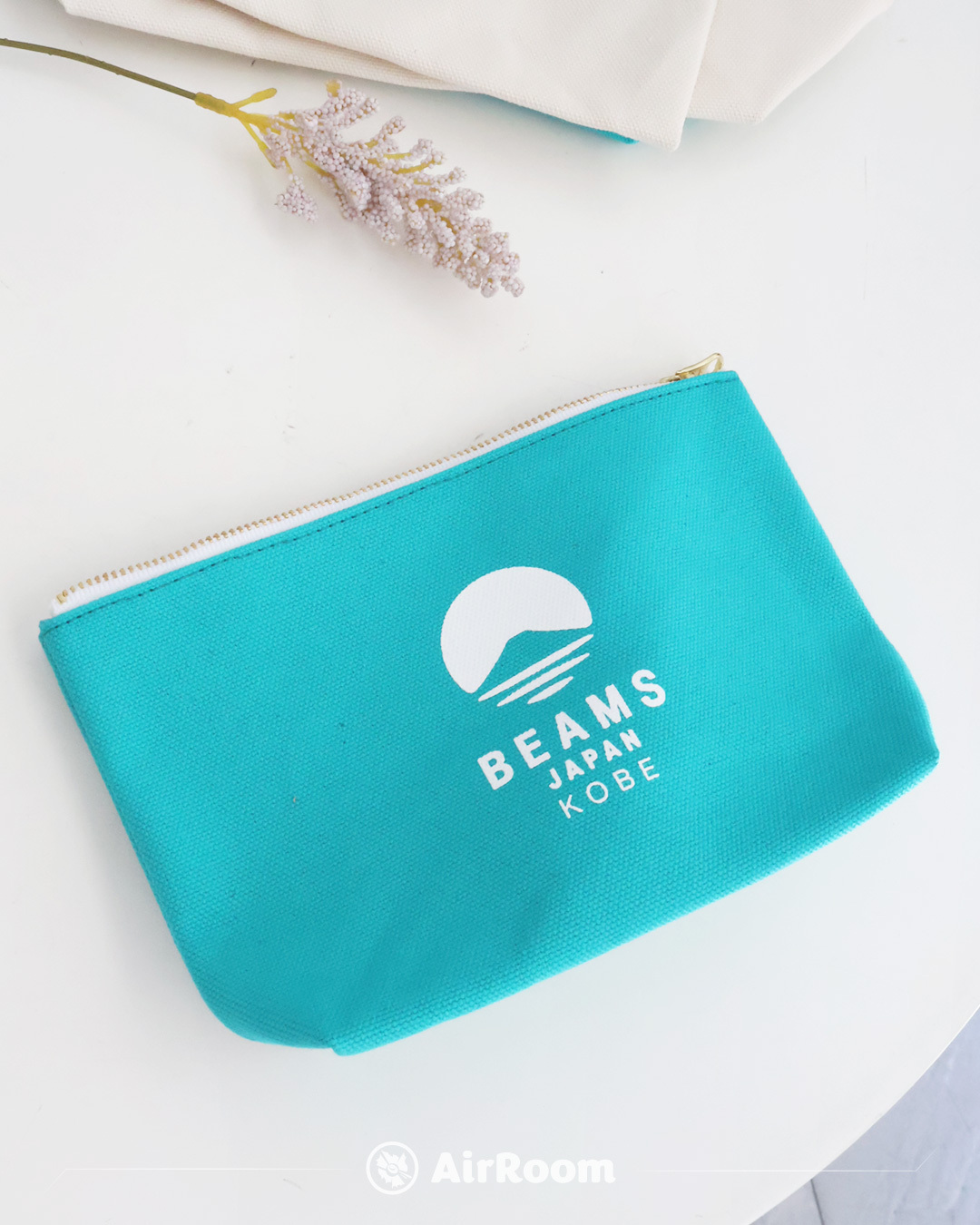 2025SS BEAMS JAPAN KOBE 關西 神戶 限定 帆布 手拿包 資料夾 收納包 化妝包 零錢包 現貨 56640111819