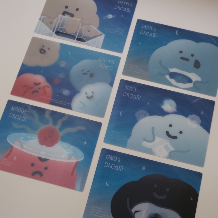 夢版光柵明信片