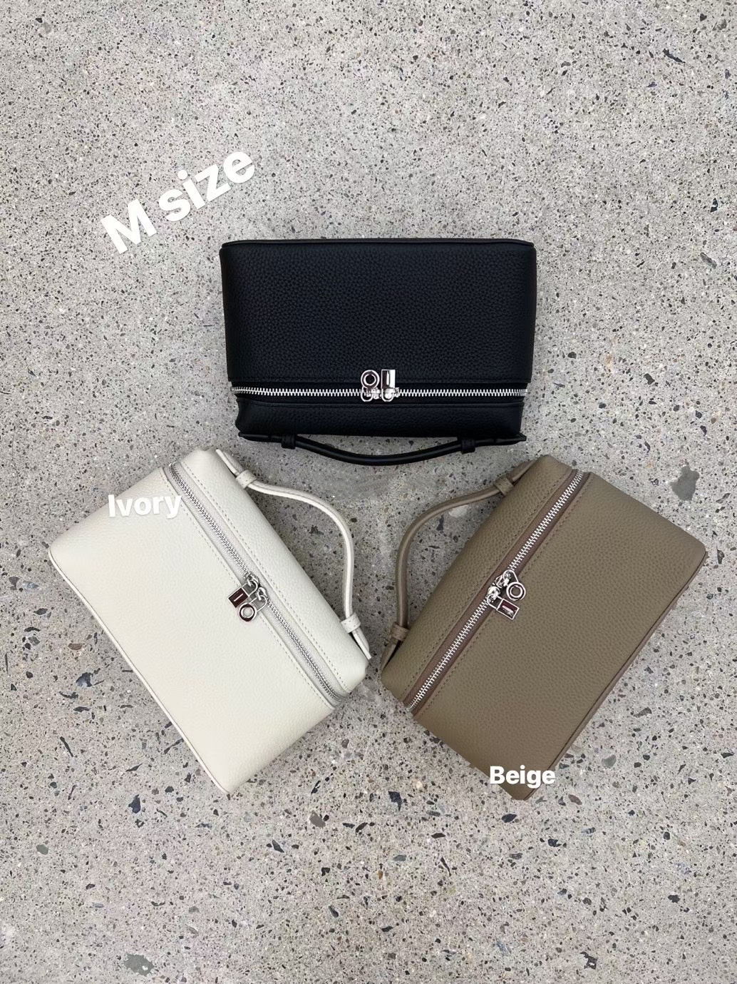 正韓荔枝牛皮小包（附長背帶）