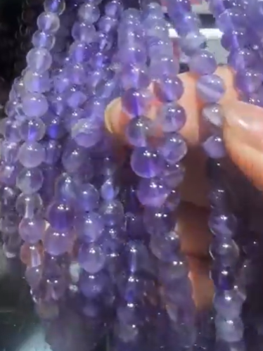 250822 - B20 5mm+紫超7 3圈頸鏈