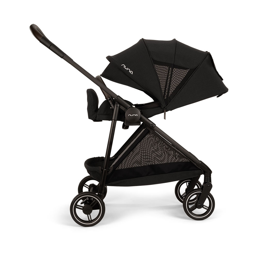 Nuna IXXA Next Aerospace Carbon Fiber Two-Way Stroller-Caviar