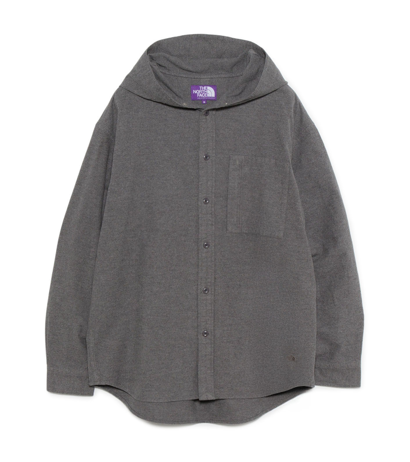 『代購商品』2025AW THE NORTH FACE Purple Label 紫標 Flannel Mountain Hooded Shirt 連帽 襯衫 N25FG048