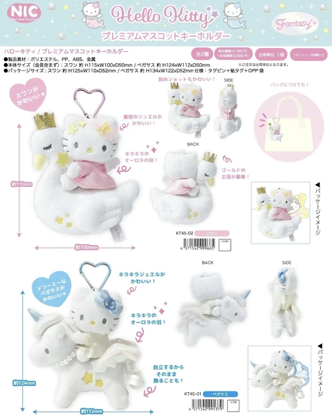 <預購> 🇯🇵三麗鷗Nic Hello Kitty 熱門吊飾系列