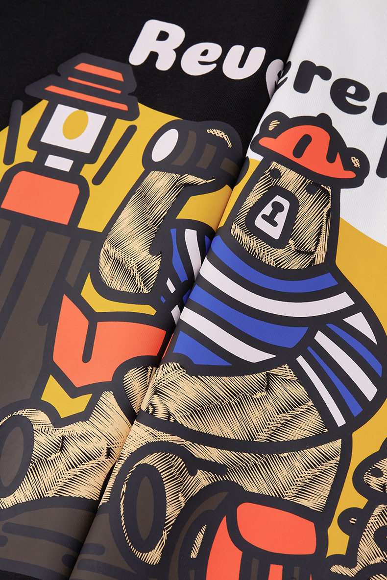 自然探險熊休閒短TEE