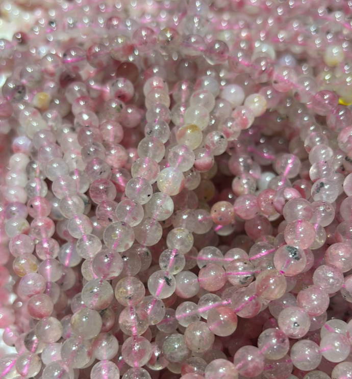 250822 - B55 6mm+薔薇櫻花雨雙圈手串