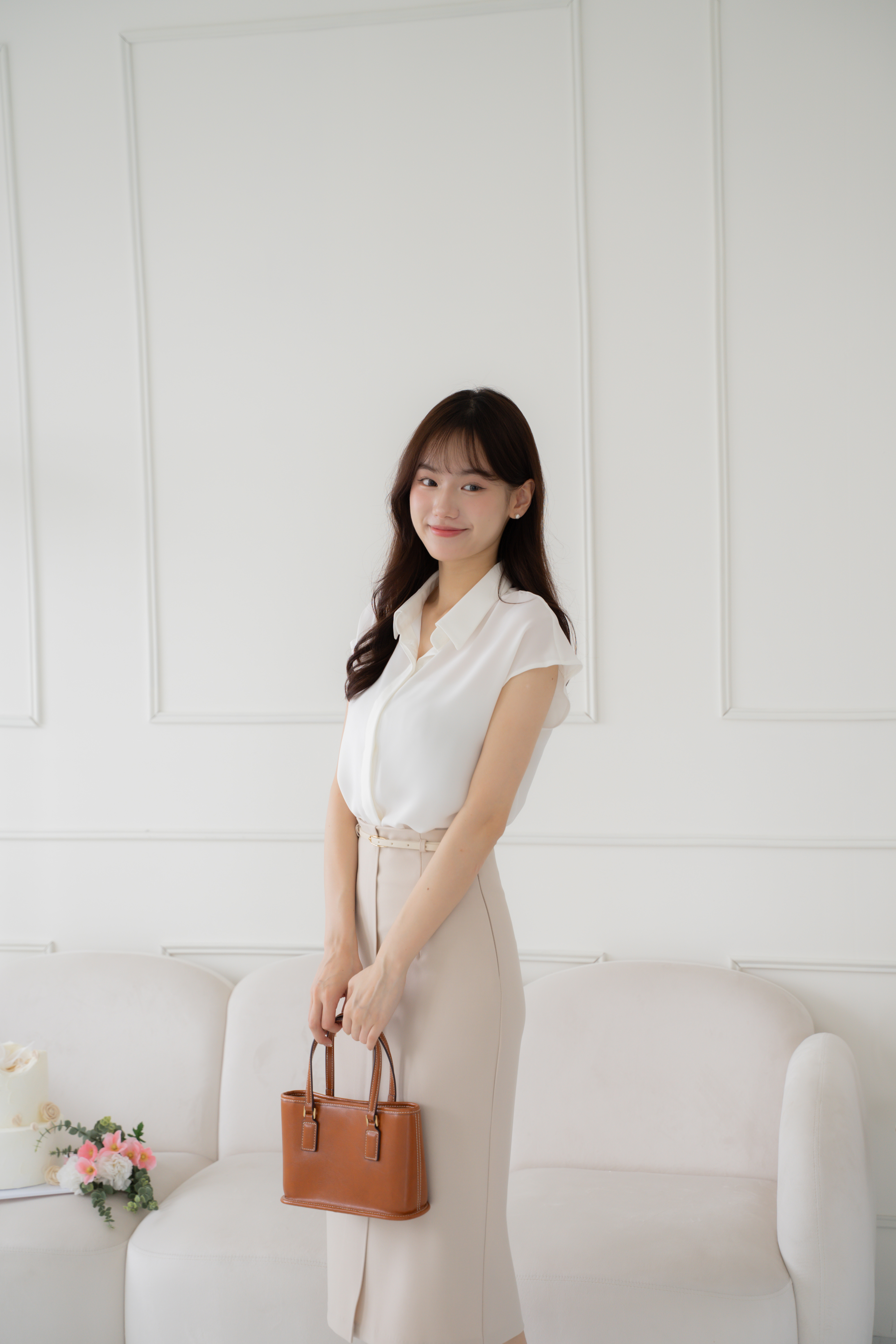 🚀當日出貨 Mood made │高級絲質日常落肩襯衫 ( 4 colors)