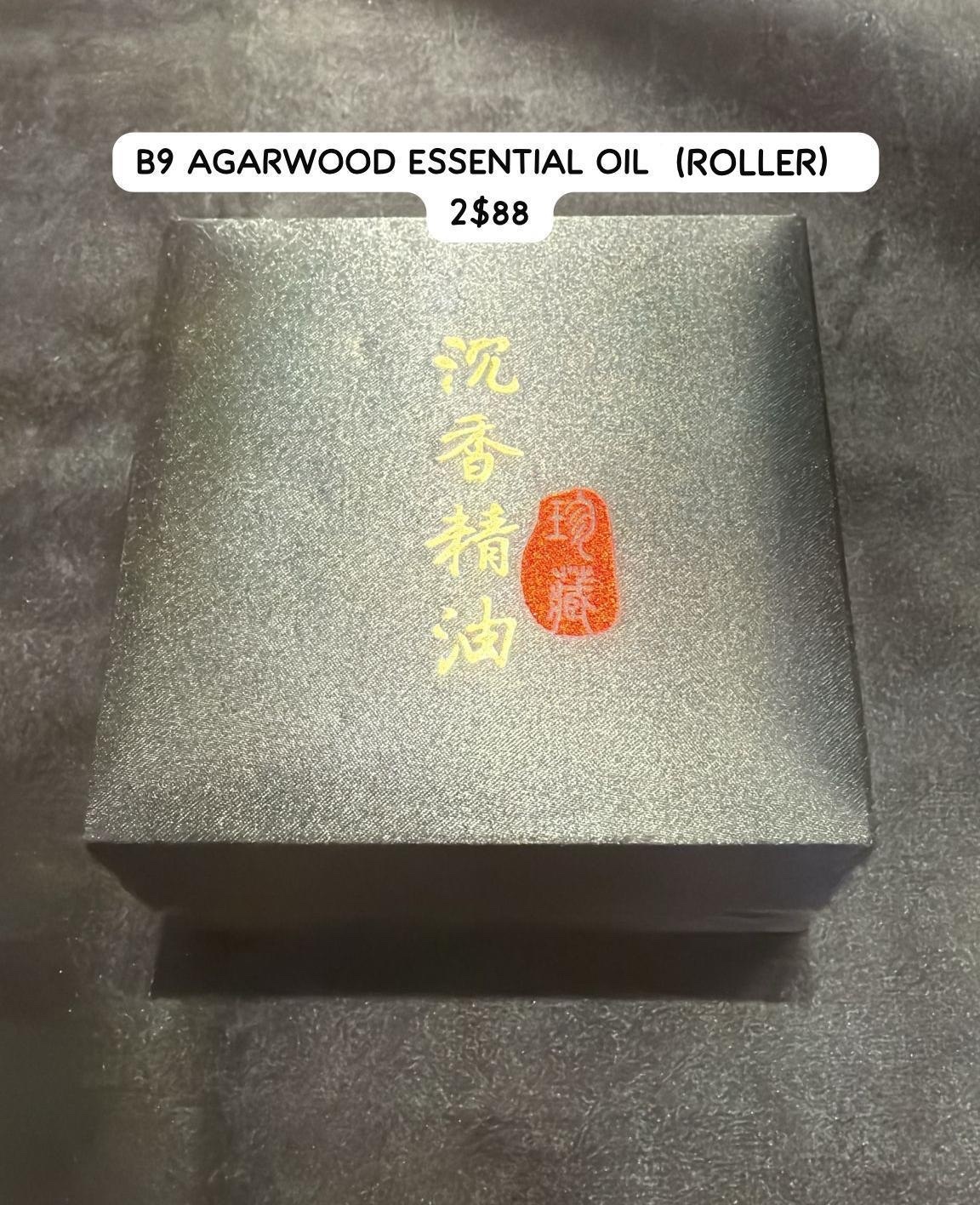 (2) B9 AGARWOOD ESSENTIAL OIL (ROLLER)
