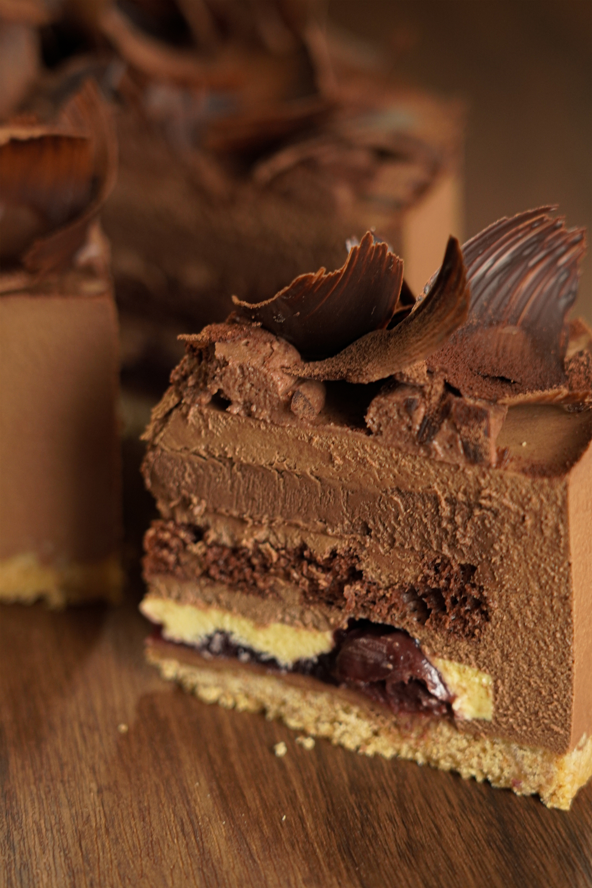 黑森林朱古力蛋糕 (2磅 15cm)