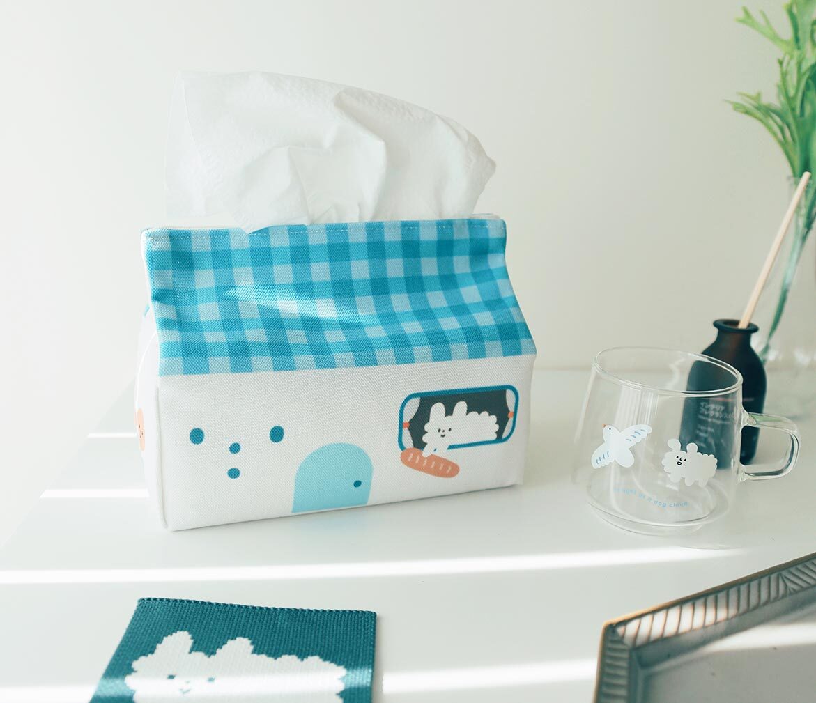 狗狗雲麵包店  衛生紙套｜右手超人