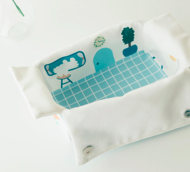 狗狗雲麵包店  衛生紙套｜右手超人