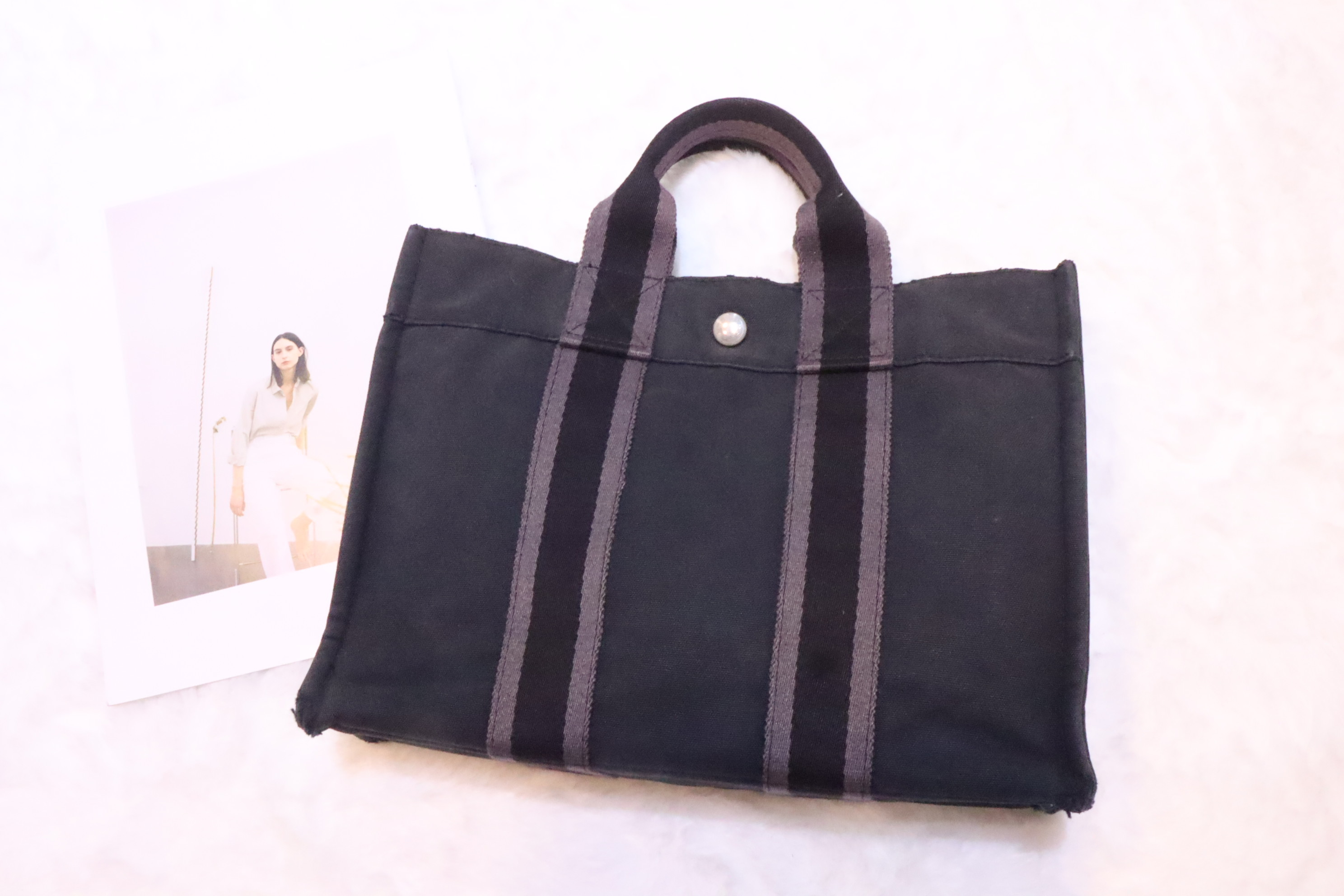 Hermes vintage tote bag🖤
