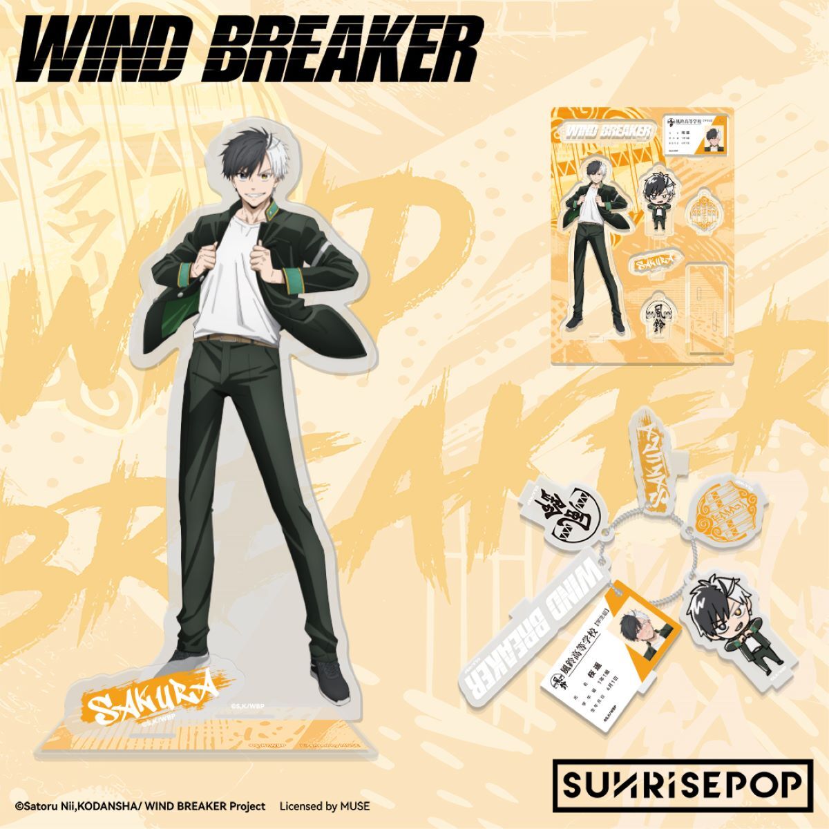 [立牌]《WIND BREAKER 防風少年》櫻遙