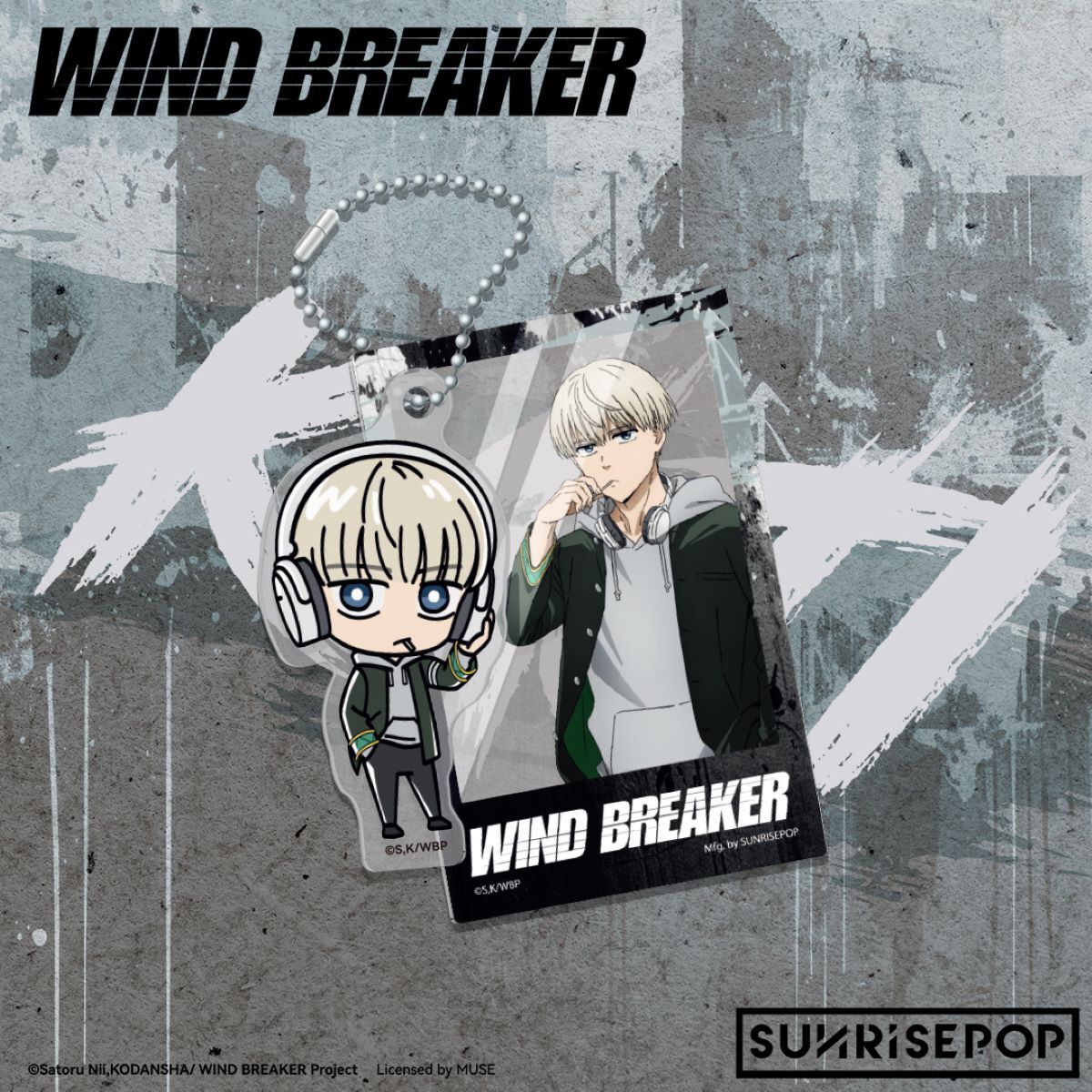 [亞克力鎖匙扣]《WIND BREAKER 防風少年》梶蓮