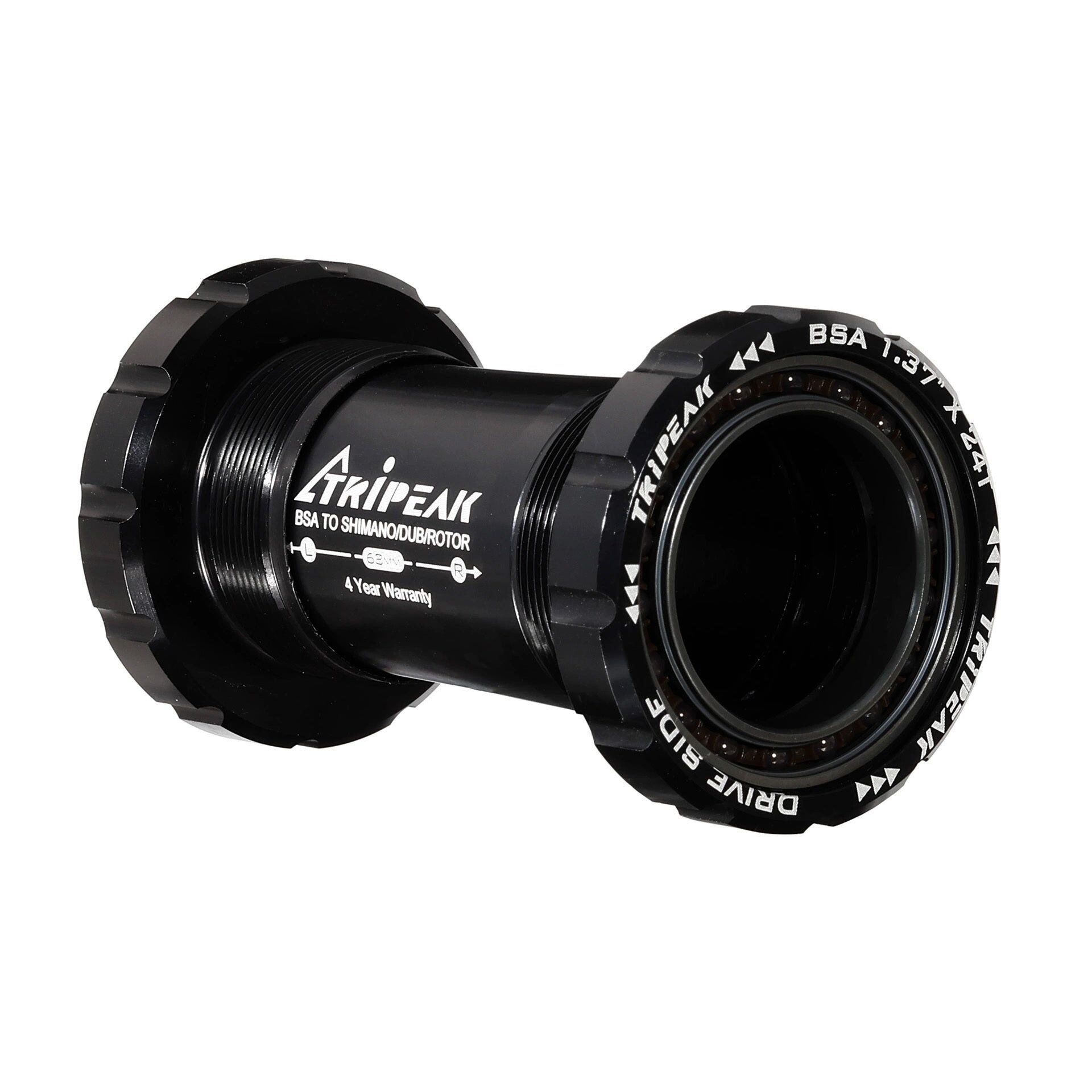 Tripeak JetStream Pro BSA 68mm 3in1 Ceramic Bottom Bracket (30mm,DUB,HG24)