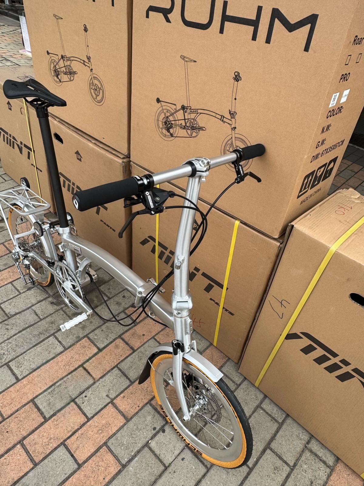 16” Ruhm pro 2 鋁合金碟剎三摺車