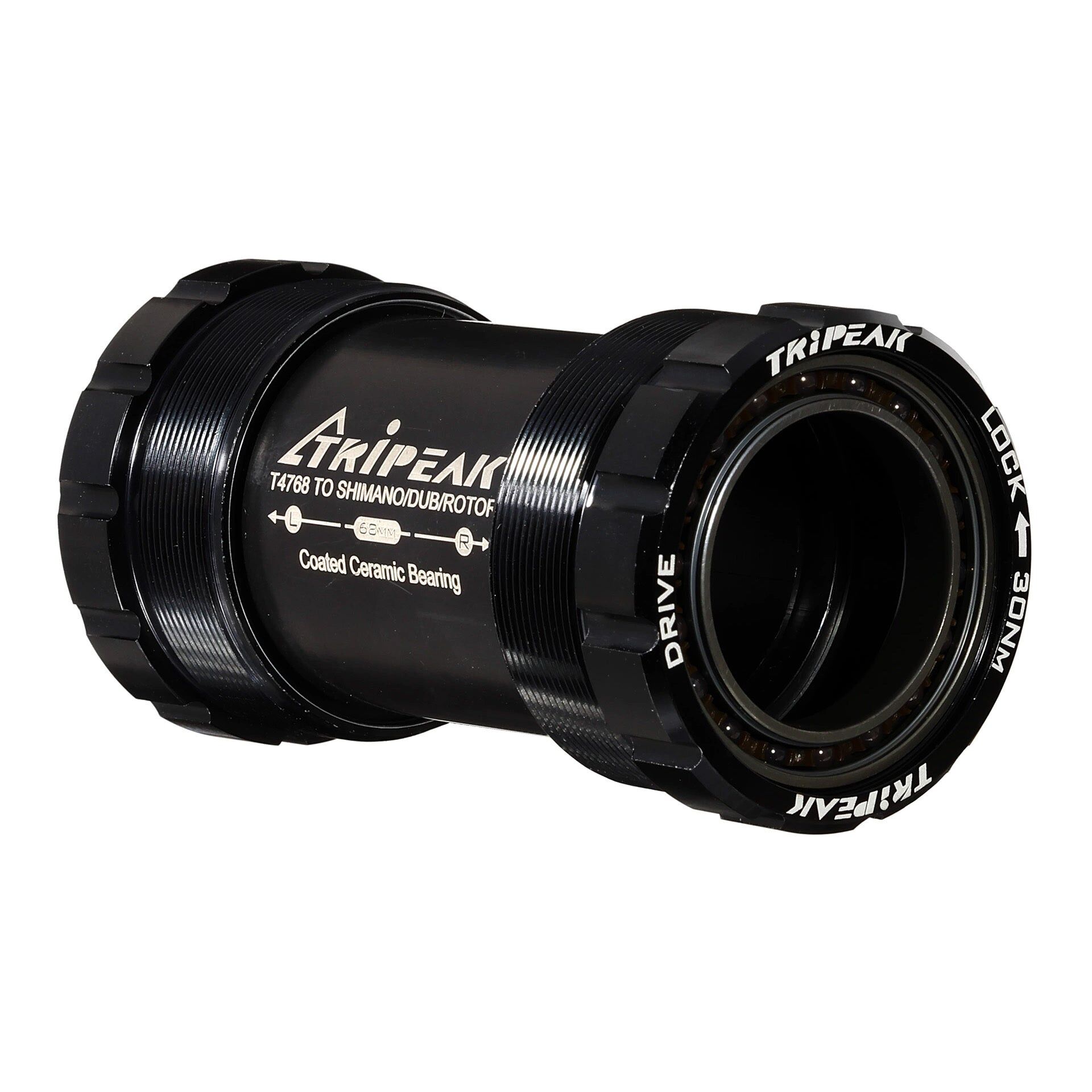 Tripeak JetStream Pro T47 86mm 3in1 Ceramic Bottom Bracket (30mm,DUB,HG24)