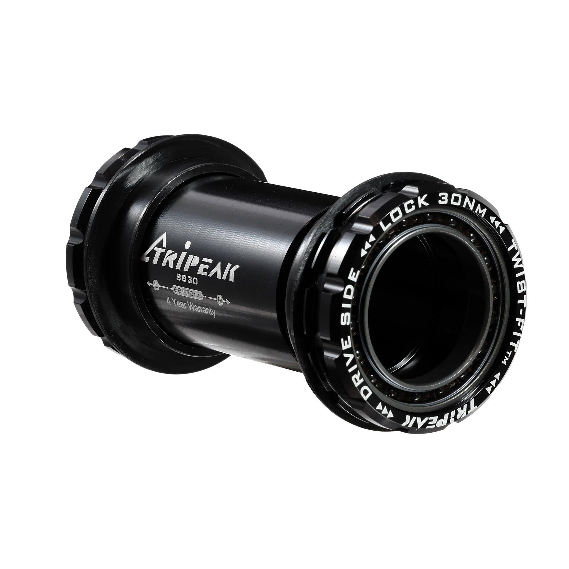Tripeak JetStream Pro BB30 Twist-Fit 3in1 Bottom Bracket (30mm,DUB,HG24)