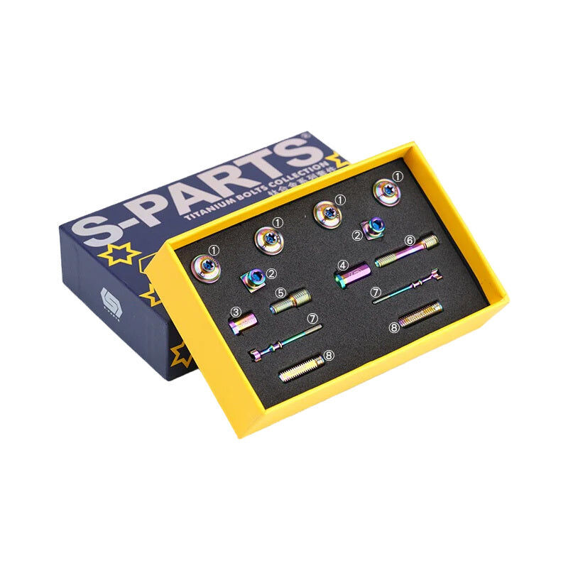 S-Parts Titanium Alloy eeBrakes C-Clamp Screw Adapter Series