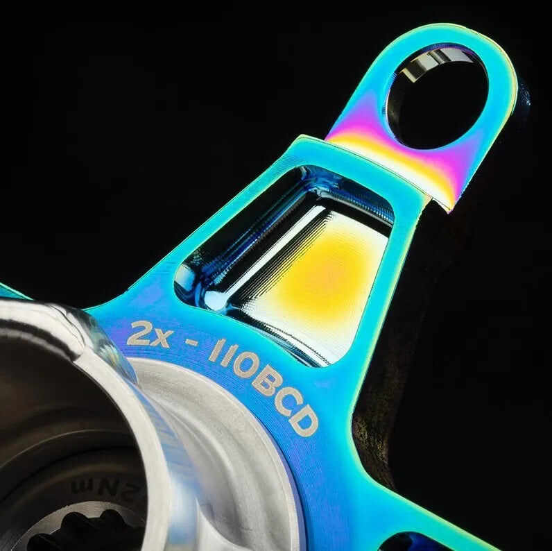 Cane Creek 110BCD 2X Chainring Spider Oil Slick