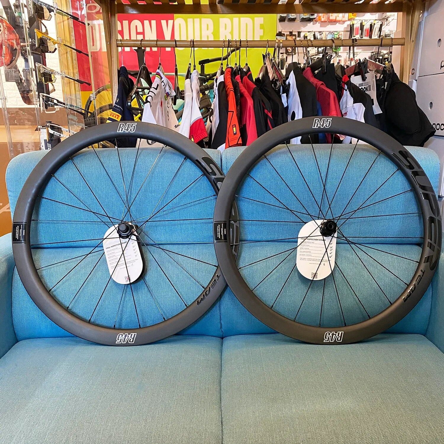 SuperTeam R45 Road Wheelset Tubeless Ready Disc