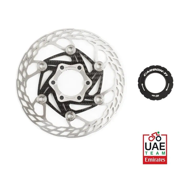 Carbon-Ti X-ROTOR SteelCarbon 3 Center Lock Disc Rotors