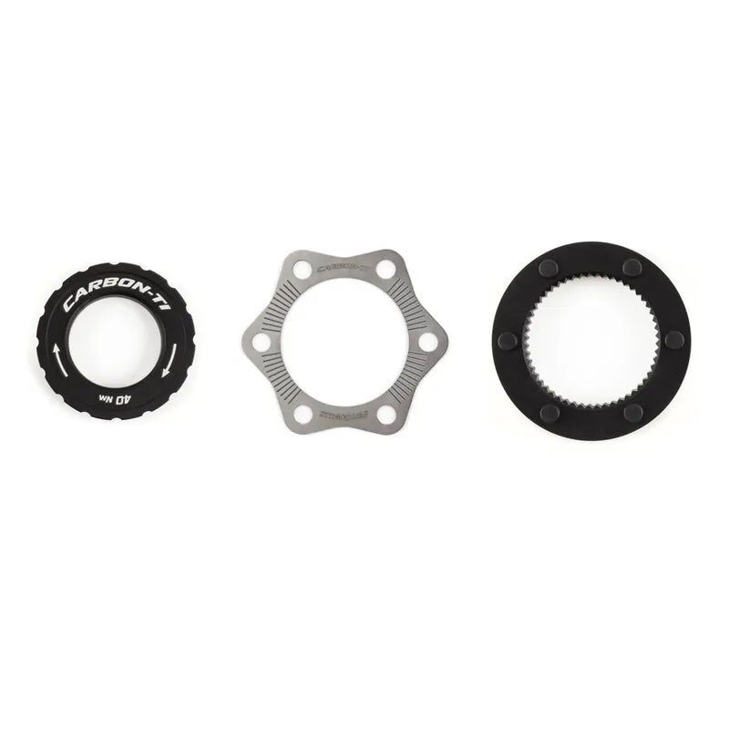 Carbon-Ti X-Rotor Center Lock Adapter Kit