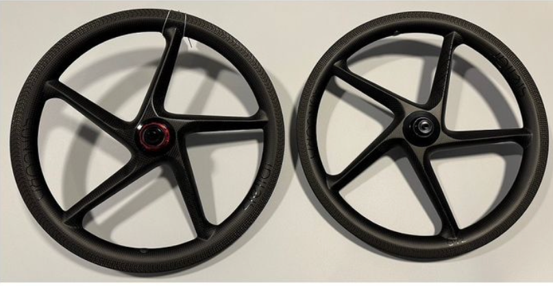 Suncord 349 full carbon Five-Spoke wheel for Brompton Bicycle