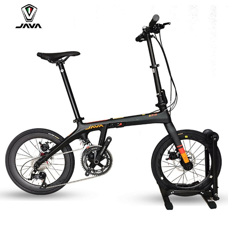 JAVA Aria Carbon 20inch 18 Speed Disc Folding Bike