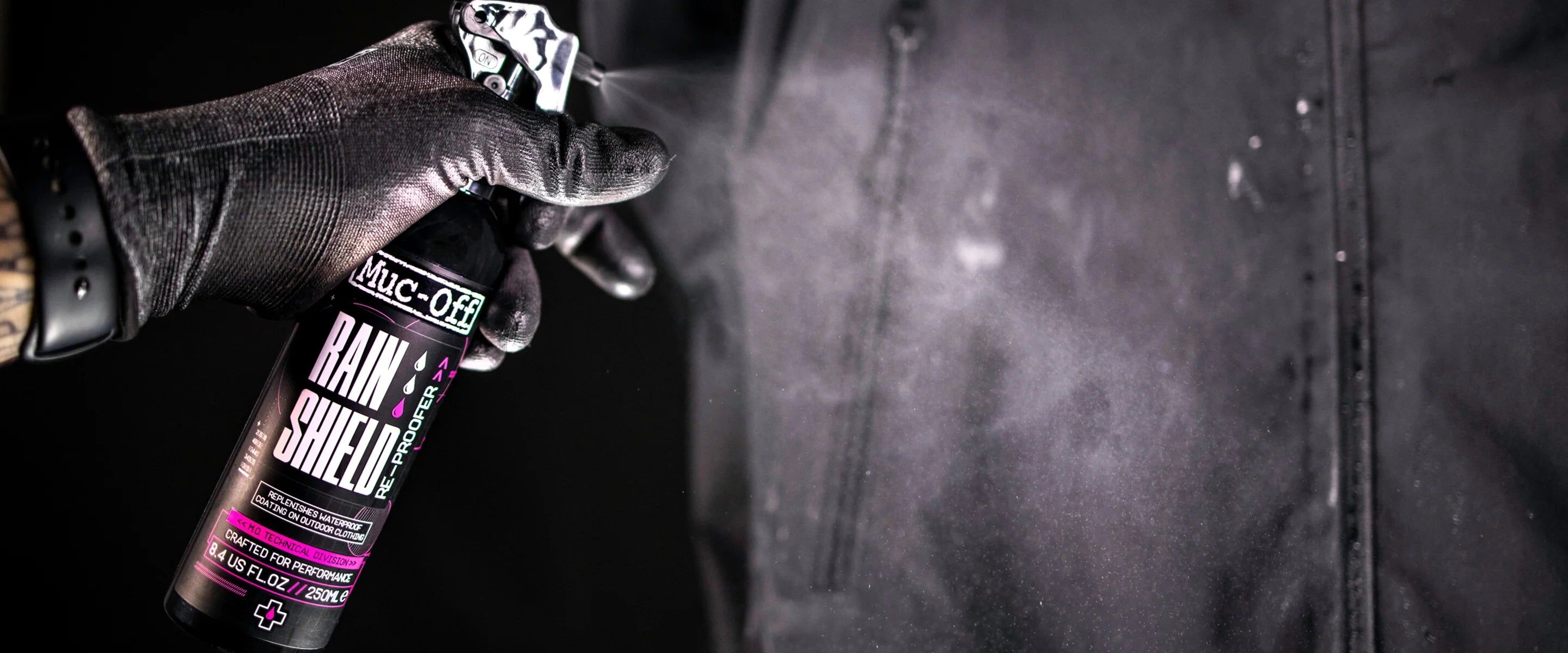 Muc-off-Rain Shield Re-proofer - 250ml