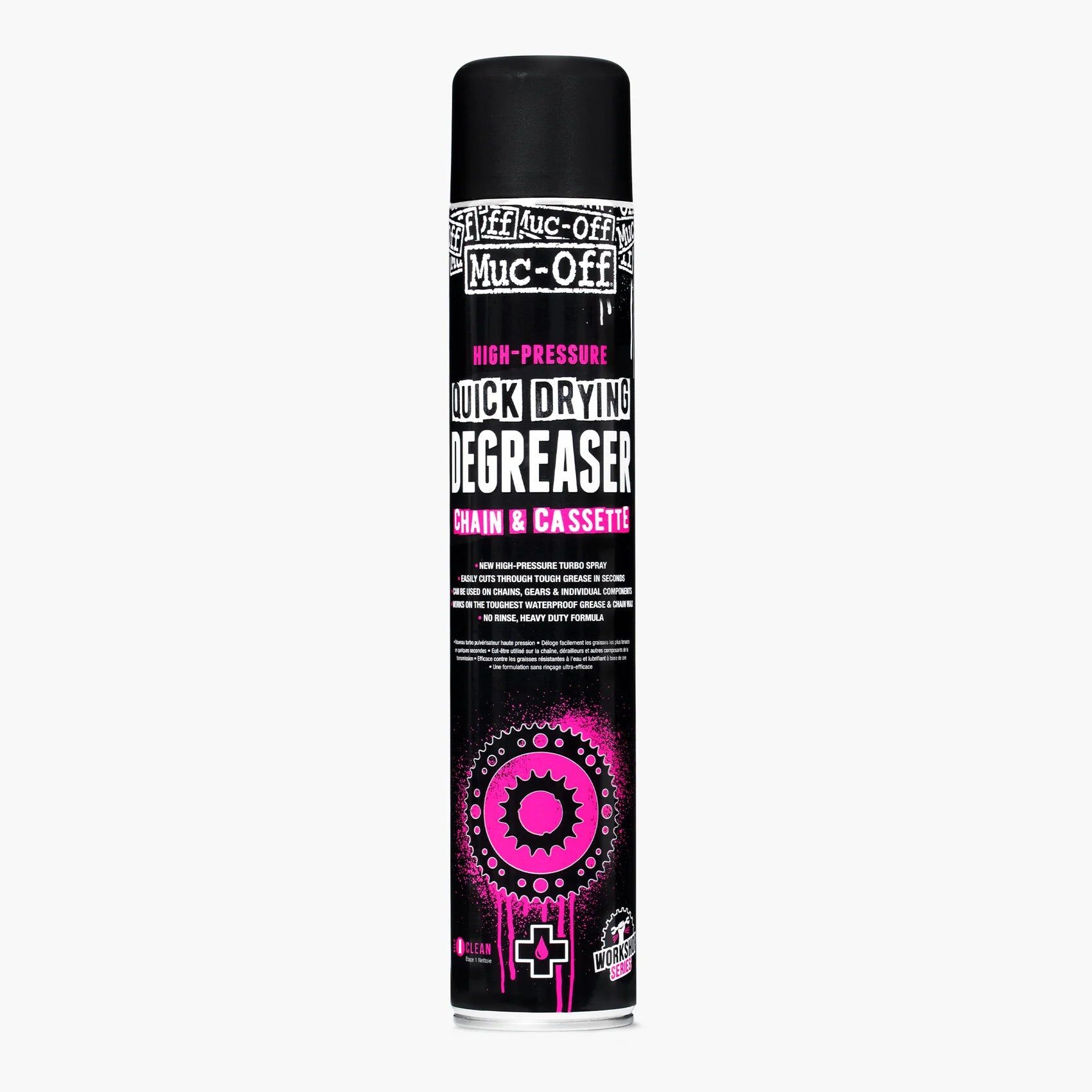 Muc-off-High-Pressure Quick Drying Degreaser - Chain & Cassette - 750ml