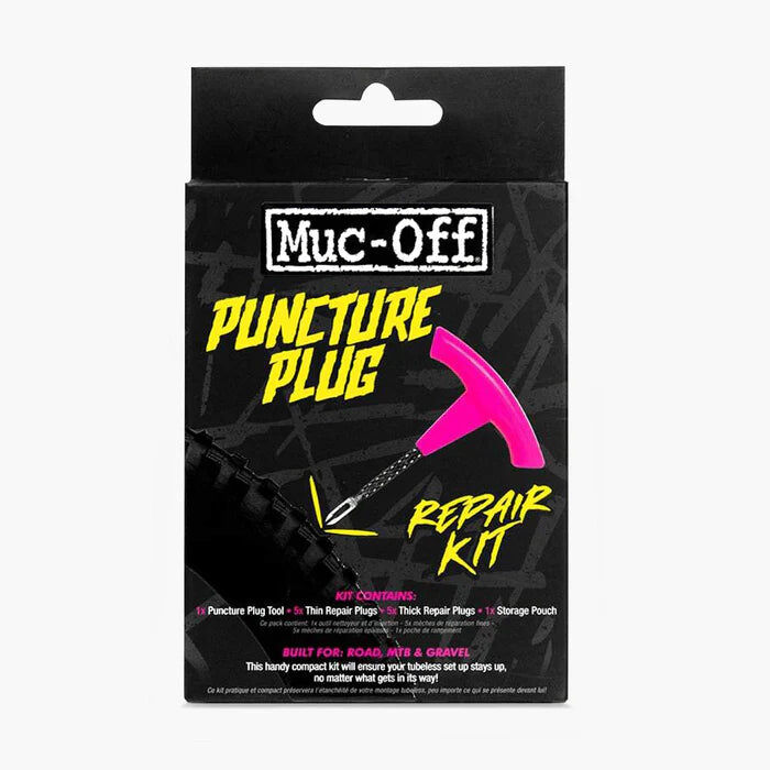 Muc-off-Puncture Plug Repair Kit 自單車輪胎打造的便攜式緊急漏氣修補工具包
