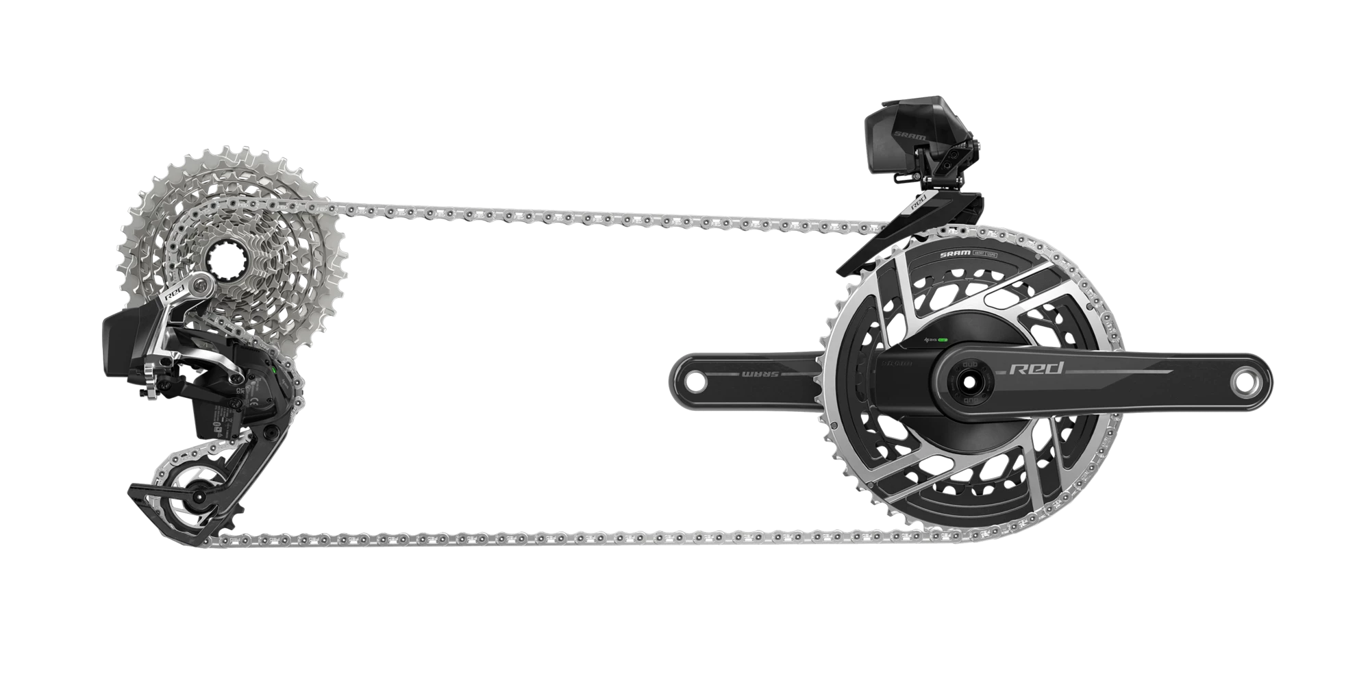 NEW SRAM Red eTap AXS E1 2X HRD Groupset （with out powermeter）