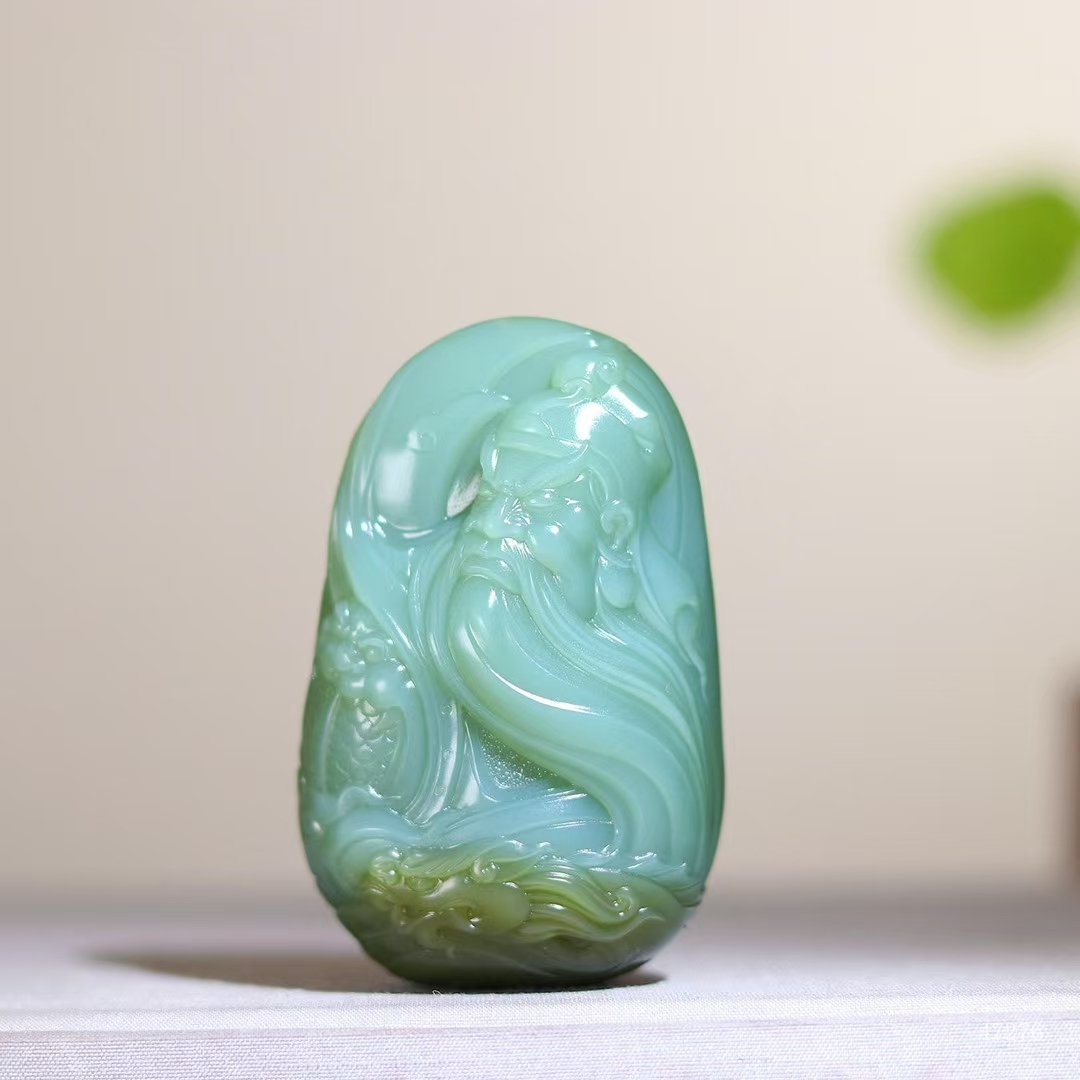 726713 和田玉關公·青龍偃月魂