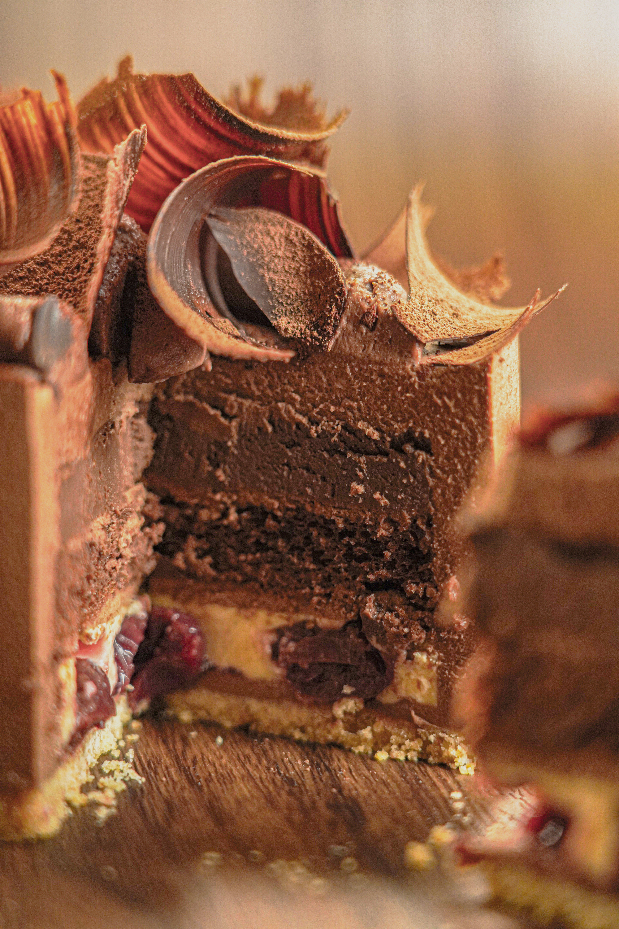 黑森林朱古力蛋糕 (1磅 11cm)