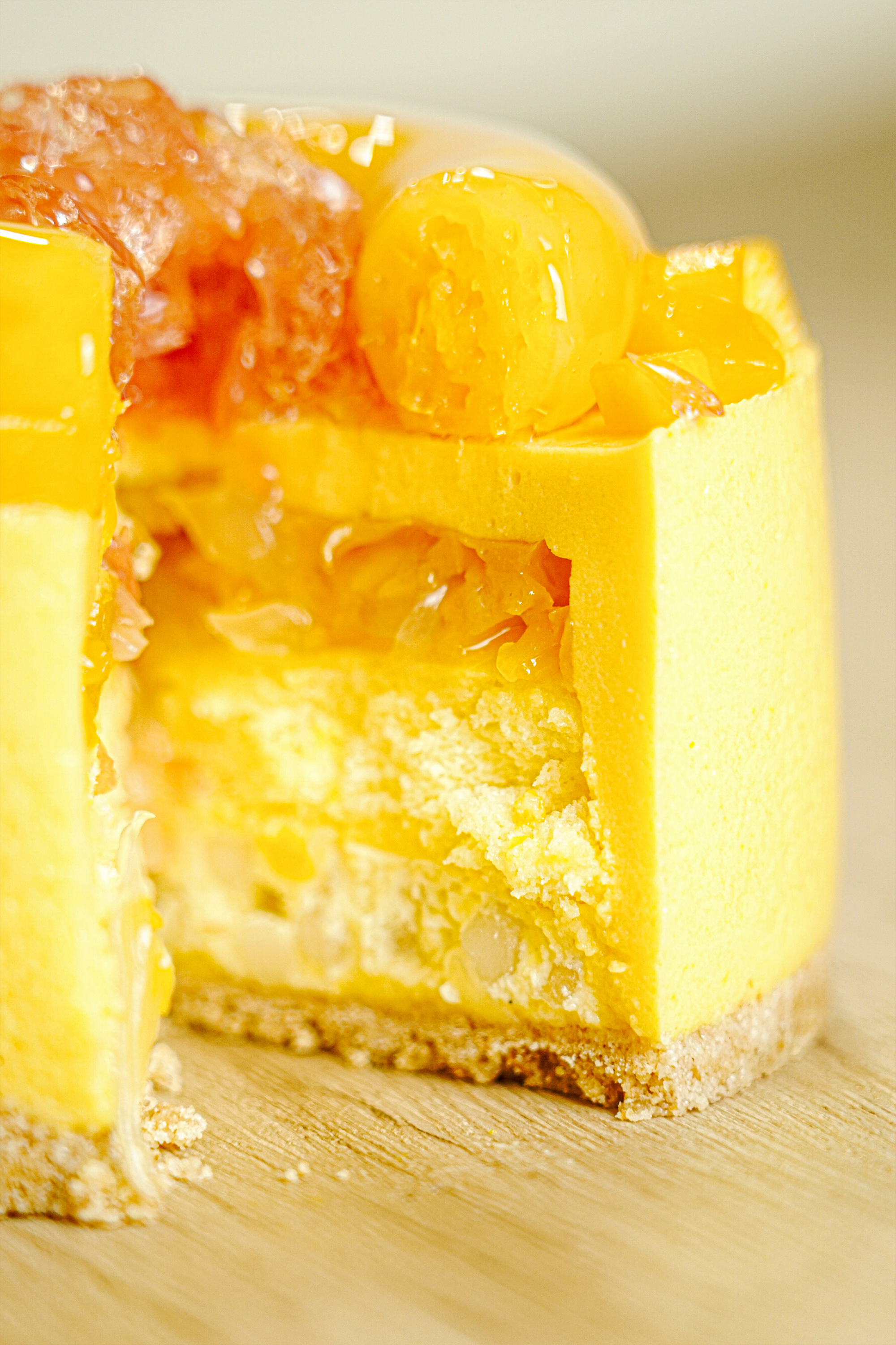 楊枝甘露芒果蛋糕 (1磅 11cm)